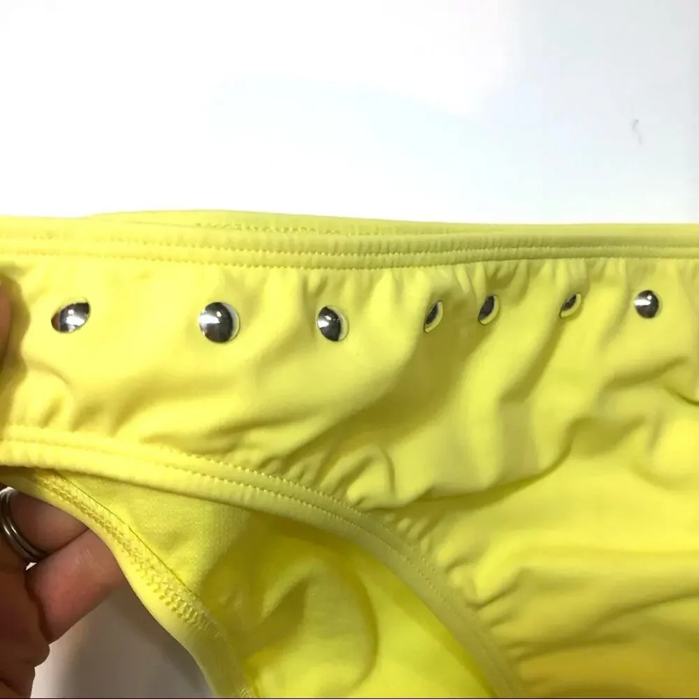 Salt + Cove LEMONADE Studded Bikini Swim Bottom